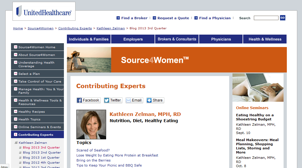 Kathleen's Source4Women Blog