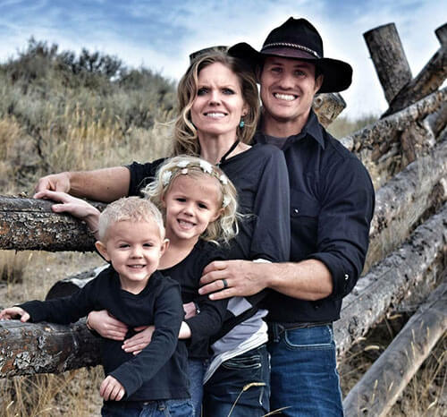 Lance Pekus and family