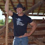 Lance Pekus on his ranch