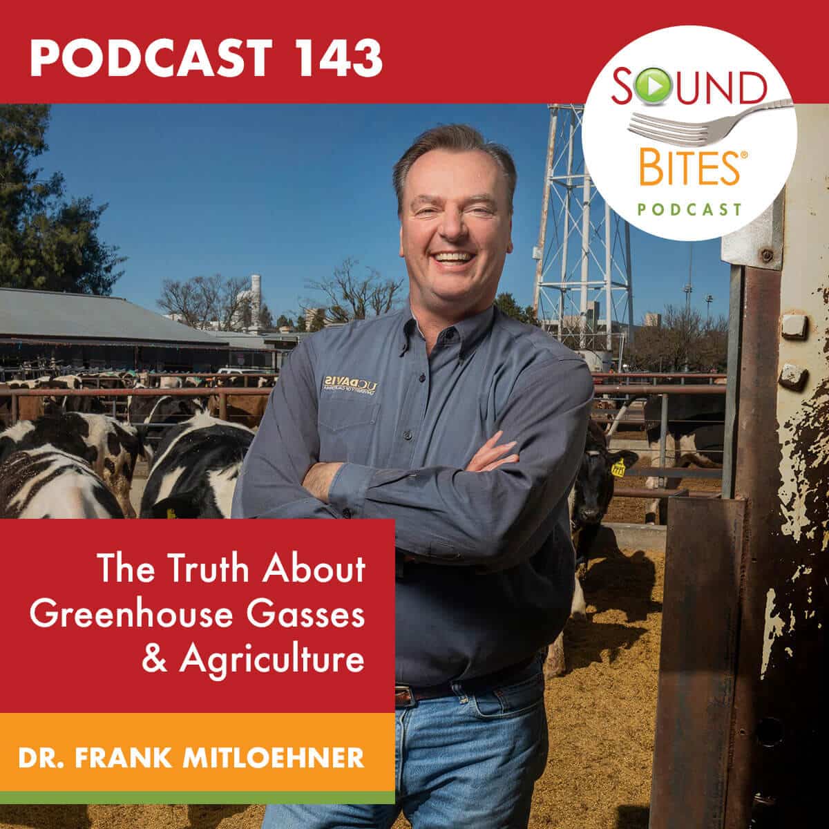 Sound Bites Podcast: Episode 143 The Truth About Greenhouse Gases & Agriculture – Dr. Frank Mitloehner