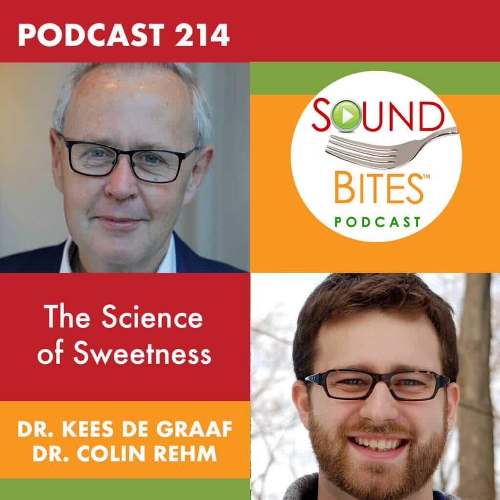 Podcast Episode 214: The Science of Sweetness – Dr. Kees de Graaf & Dr. Colin Rehm