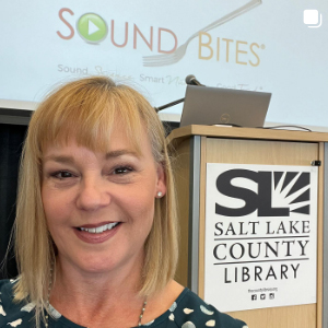 Melissa Joy Dobbins, MS, RDN, CDCES, Instagram: Sound Bites presentation Salt Lake